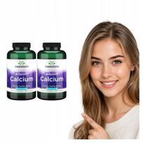 Maisto papildas SWANSON Albion Chelate Calcium Glycinate TRAACS su vitaminu D3, 180K, 2 vnt.