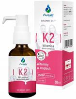 Maisto papildas Avitale Vitamin K2 Vita Mk7 25 µg skystis 30 ml