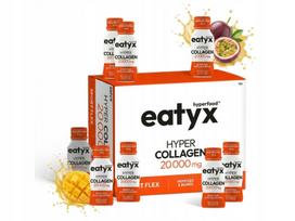 Kolagenas Hyperfood Collagen Sport Flex 20 000 mg, mango ir pasiflorų, 30 x 95 ml