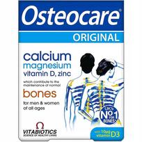 Maisto papildas Vitabiotics Osteocare Original su vitaminu D, magniu, cinku ir kalciu