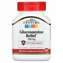 Gliukozaminas 500 mg, 60 kapsulių, 21st Century