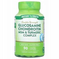 Maisto papildas Nature's Truth, Glucosamine, Chondroitin ir Dual Turmeric Complex