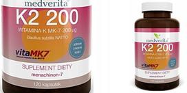 Maisto papildas Medverita Vitamin K2 MK-7 200 µg 120 kapsulių