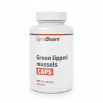 Maisto papildas GymBeam Green Lipped Mussels 90 kaps.