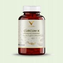 Maisto papildas Kurkumina Curcum-X 500 mg, 30 kapsulių, be pipirino, veganiška formulė