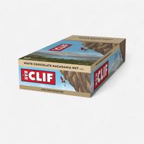 Energijos batonėliai Clif white chocolate and macadamia nuts, 12 x 68 g