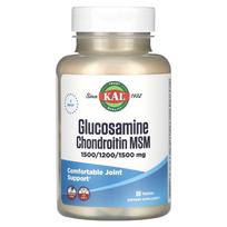 Maisto papildas KAL Chondroitin Glucosamine MSM, 60 tablečių