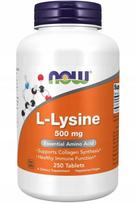 Maisto papildas NOW Foods L-Lysine 500mg, 250 tablečių