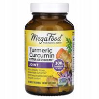 Maisto papildas MegaFood Turmeric Curcumin extra strength, 60 tablečių