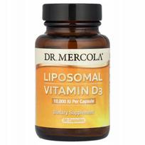 Maisto papildas Dr. Mercola Liposomal Vitamin D3 10 000 IU, 90 kapsulių