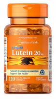 Maisto papildas Puritans Pride Lutein 20 mg, 120 kapsulių