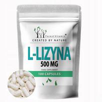 Maisto papildas Forest Vitamin LYSINE MONOHYDROCHLORIDE HCL 500mg 100 kapsulių