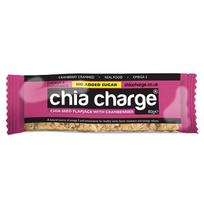 Energijos batonėlis Chia Charge 80g su spanguolėmis