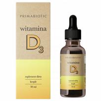 Vitaminas D3 PRIMABIOTIC lašai 30 ml