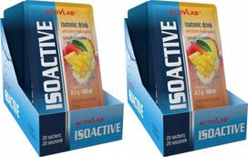Izotoninis gėrimas ACTIVLAB ISO ACTIV 630 g, mango, 20 porcijų, x2