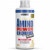 Amino rūgštys WEIDER Amino Power Liquid 1000 ml, BCAA, EAA, spanguolių skonio
