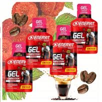 Energinis gelis Enervit Gel 25ml, aviečių, su kofeinu 20mg