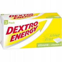 Energetiniai gliukozės batonėliai Dextro Energy Zitrone su vitaminu C, 138 g, 24 vnt.