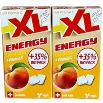Gliukozės tabletės Dextrose Energy XL Peach 135 g