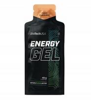 Energinis gelis BioTechUSA 40g, persikų, su angliavandeniais, taurinu, MCT aliejumi ir L-karnitinu