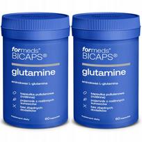 Maisto papildas Formeds BICAPS glutamine 60 kapsulių, PURE L-GLUTAMINE