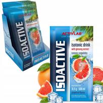 Izotoninis gėrimas ACTIVLAB ISOACTIVE greipfrutų skonis, 20 pakelių