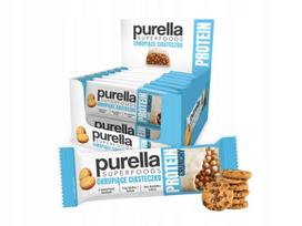 Baltyminis batonėlis PURELLA Superfoods Crunchy Cookie (15 x 45 g)