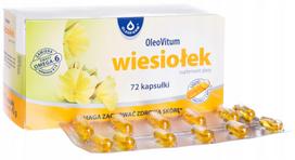 Mažalapių nakvišų aliejus OleoFarm, 72 kaps.