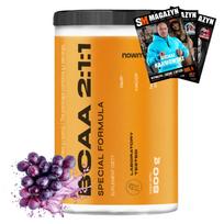 Aminorūgščių milteliai nowmax BCAA 2:1:1 800 g