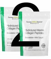 Jūrinis hidrolizuotas kolagenas California GOLD, 200 g x2