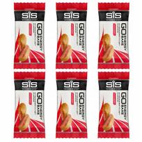 Energijos sausainis SIS GO Energy Bake Braškių, 50 g, 6 vnt.