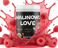 Avietės želėje be cukraus 1100g Przygoda Low Carb Keto