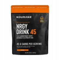Izotoninis angliavandenių gėrimas NDURANZ NRGY DRINK 45 Orange 1200g
