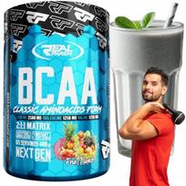 Aminorūgščių milteliai Real Pharm BCAA NATURAL 400g