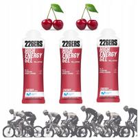 Energijos gelis 226ers High Energy Gel 50g BCAA vyšnių su kofeinu 76g