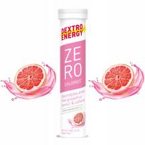 Elektrolitai su kofeinu Dextro Energy Zero Calories, rožinio greipfruto skonio