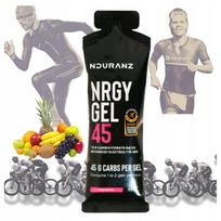 Energetinis gelis NDURANZ NRGY Gel 75 g, tropinis, su angliavandeniais ir elektrolitais