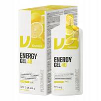 Energetinis gelis OSTROVIT Energy Gel 40, citrinų skonio, 12 x 66 g, 2 vnt.