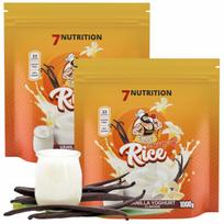 Ryžių košė be cukraus 7NUTRITION su jogurtu ir vanile 2 x 1 kg