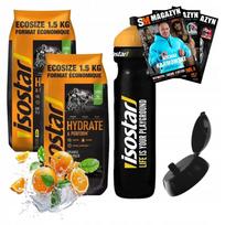 Izotoninis milteliai ISOSTAR concentrate su ISOSTAR gertuve ir flip top dangteliu
