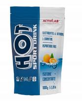 Izotoninis gėrimo milteliai Activlab Hot Sport Drink, apelsinų skonio, 1000 g