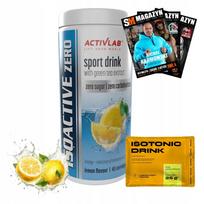 Izotoninis gėrimas ACTIVLAB ISOACTIVE ZERO 225g be cukraus + nowmax elektrolitai