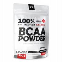 Aminorūgščių milteliai Hi TEC BLADE 100% BCAA 500g su glutaminu