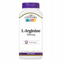 Maisto papildas 21st Century L-Arginine 1000 mg, 100 tablečių