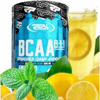 BCAA milteliai Real Pharm 8:1:1 Instant 400g LEMON MINT