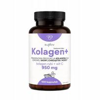 Žuvų kolagenas su vitaminu C, 100 kaps., SUPLIIV
