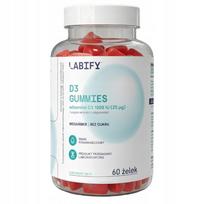 Guminukai su vitaminu D3 Labify D3, 60 vnt.