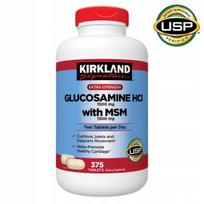 Gliukozaminas su MSM Kirkland Signature, 375 tablečių, USA