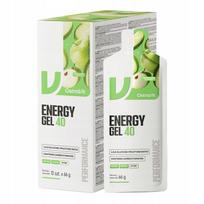 Energetinis gelis OstroVit Energy Gel 40 žalia obuolio, 12 x 66 g, angliavandeniai