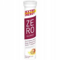 Elektrolitų tabletės Dextro Energy Zero Calories, mango ir pasiflorų skonio